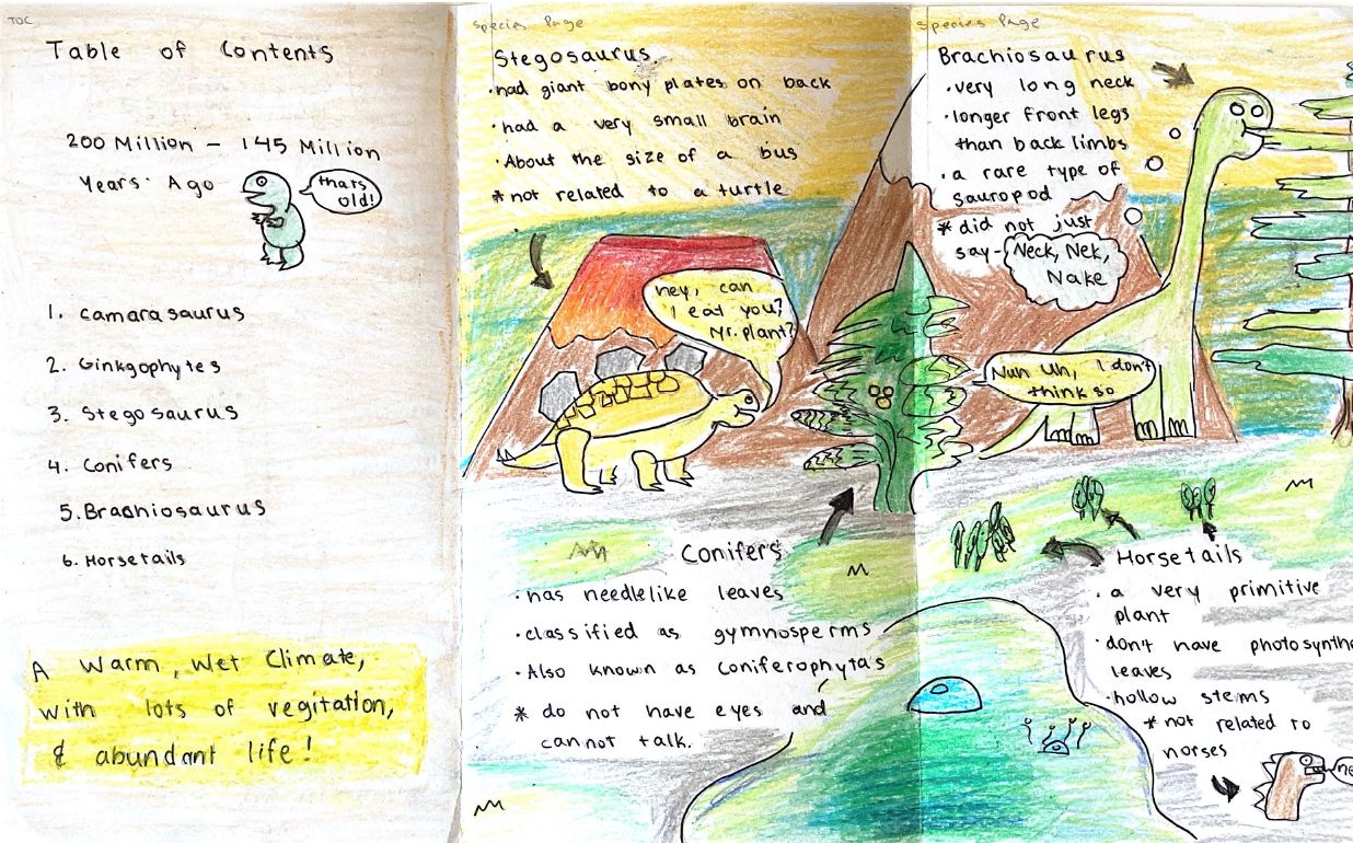 geologic travel brochures student example 9